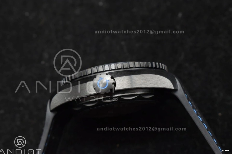 Edition Black Ceramic Strap Planet Best Ocean Black 1:1 Blue Clone VSF Nylon 45.5mm A8906 Deep Real Super on 1217